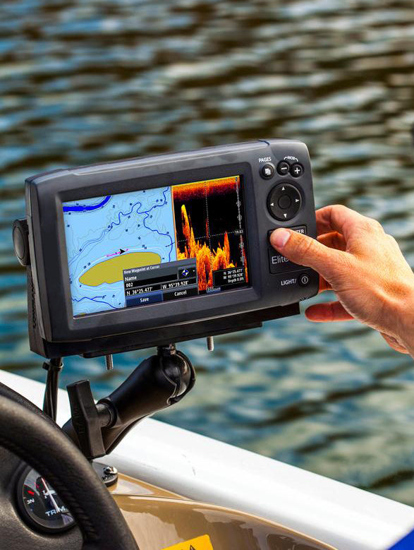1.5" Ball Fish Finder Mount with Medium Arm