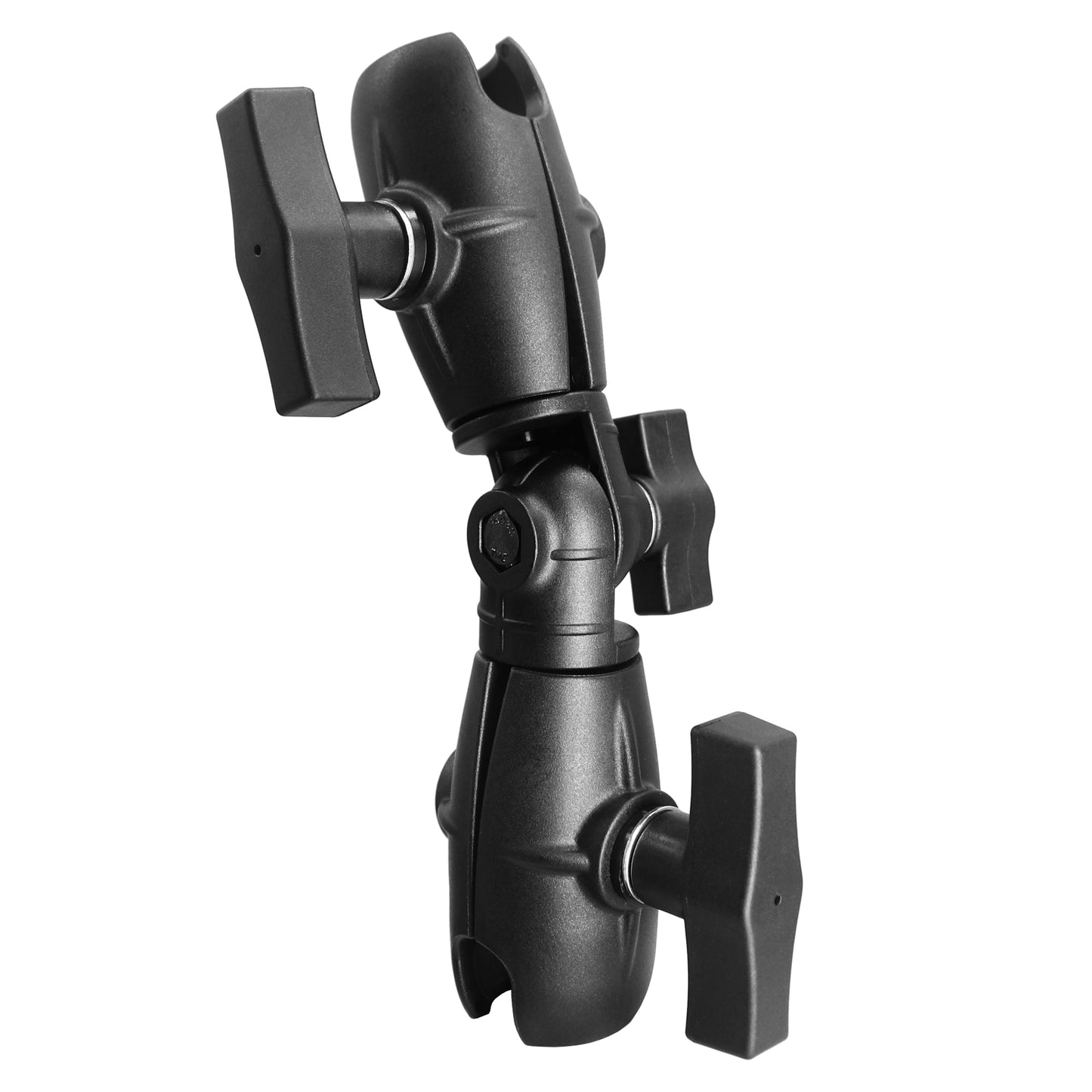 Bras à cliquet pivotant à double douille WINDFRD 8,1", compatible avec support RAM, accessoires à bille iBolt 1,5" / taille C / 38 mm, rotation à 360 degrés, réglable