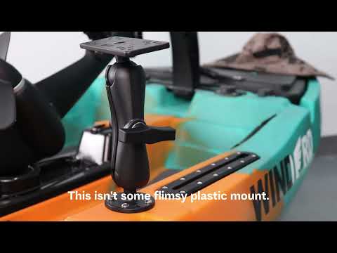 1.5" Ball Fish Finder Mount with Medium Arm