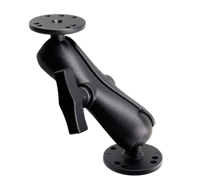 Support à double boule en aluminium de 1,5 po 
