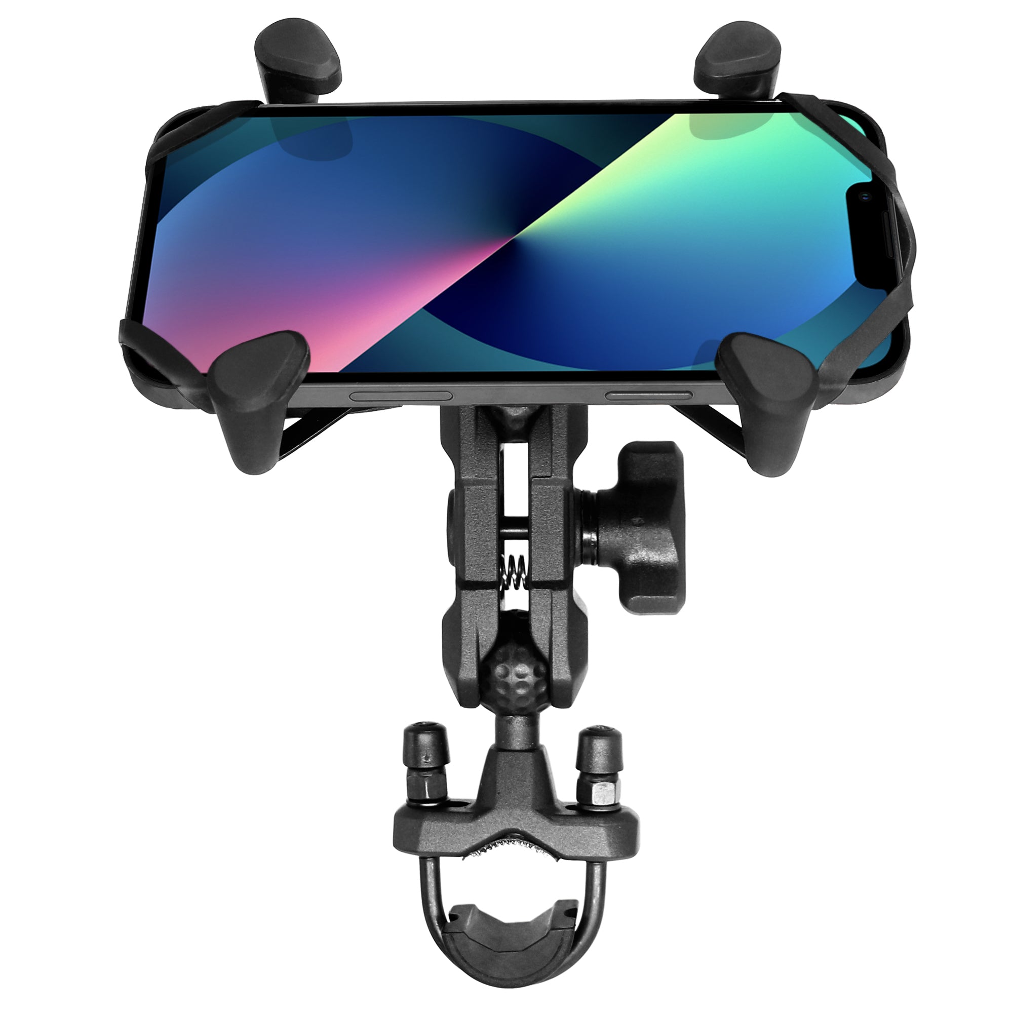 Motorcycle Phone Mount Firmly Clamp Cellphone