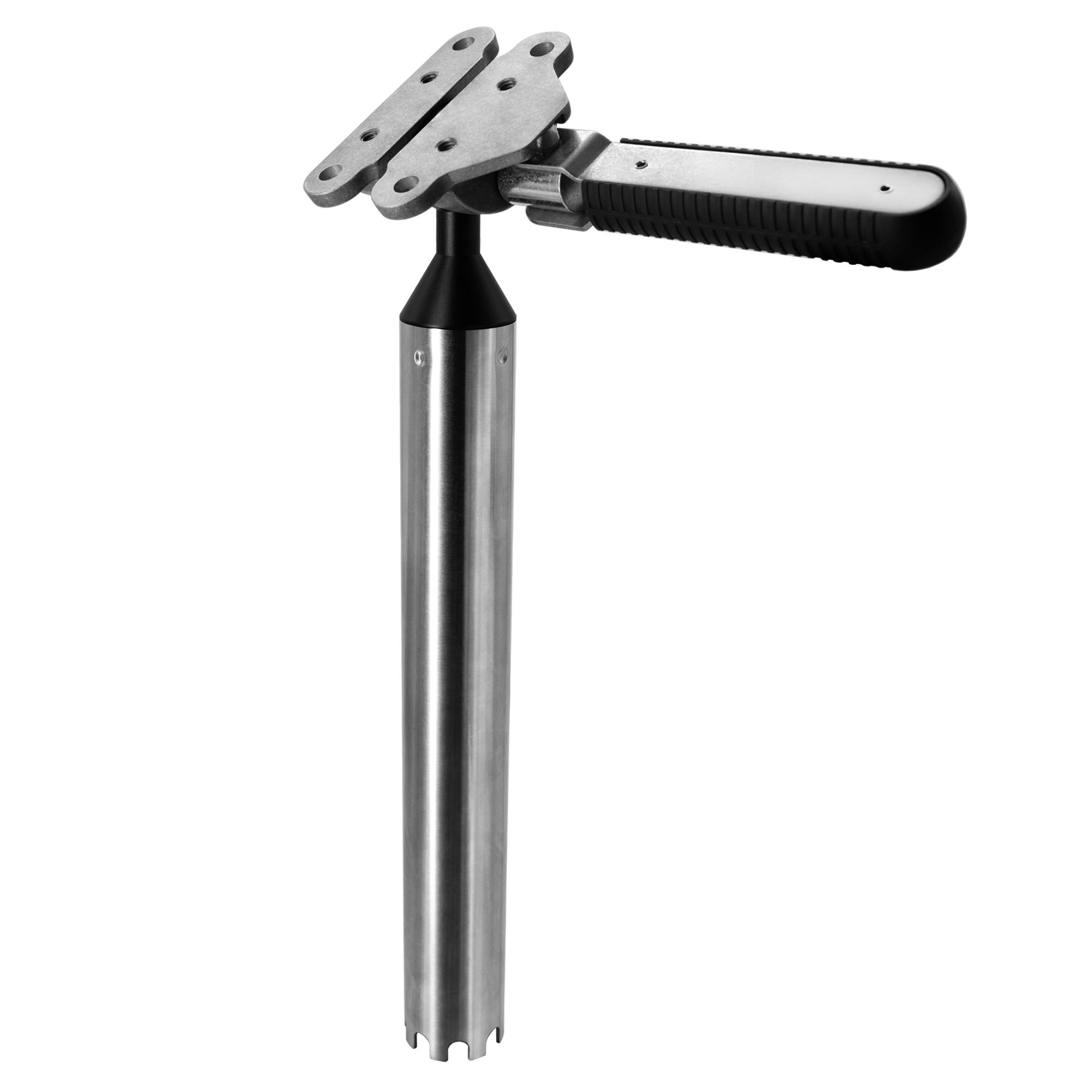 Stainless Steel Rod Holder Grill Mount for Boat & Fishing BBQ/Barbecue, Compatible with Magma Marine Rectangular Grills & Tables, Saltwater Corrosion