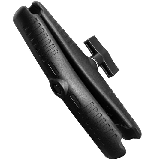Bras à double douille WINDFRD en aluminium de 23,1 cm de long pour accessoires à rotule de 38 mm (1,5 po/taille C), pince puissante, robuste, compatible avec les supports RAM, iBolt et plus encore.