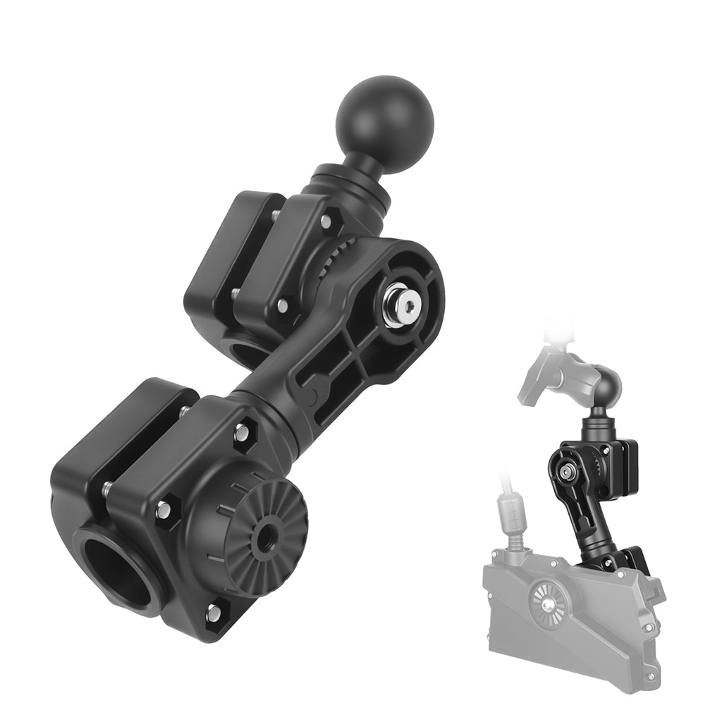 0 Degree Pole Mount with C Size/1.5'' Ball, Compatible with Garmin LiveScope Plus LVS34, Replaces 010-13228-03