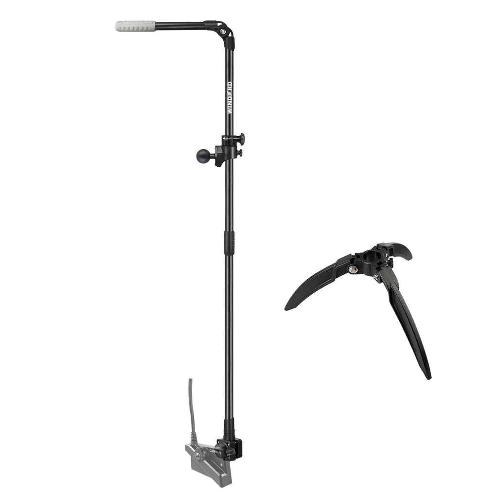 Live Sonar Scope Transducer Pole Mount Ice Tripod and Glow Handle