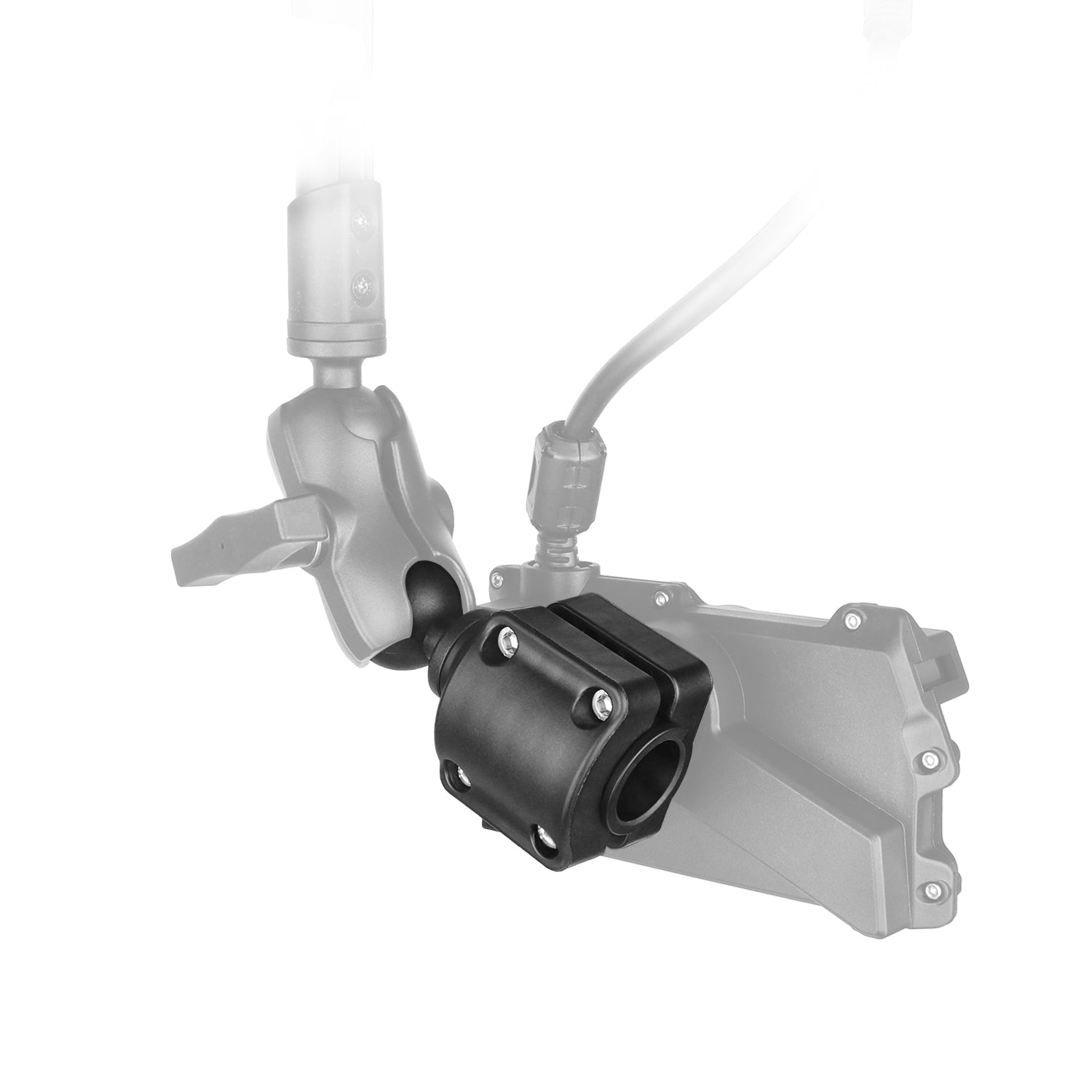 0 Degree Pole Mount with C Size/1.5'' Ball, Compatible with Garmin LiveScope Plus LVS34, Replaces 010-13228-03