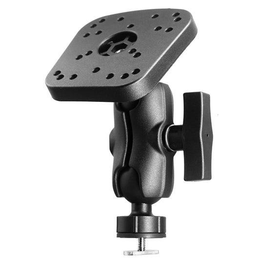Support pour sondeur, boule de commande avec fixation par boulon en T, support électronique/sondeur marin avec boule de 1,5" (taille C) pour bateau, compatible avec Garmin, Lowrance et autres