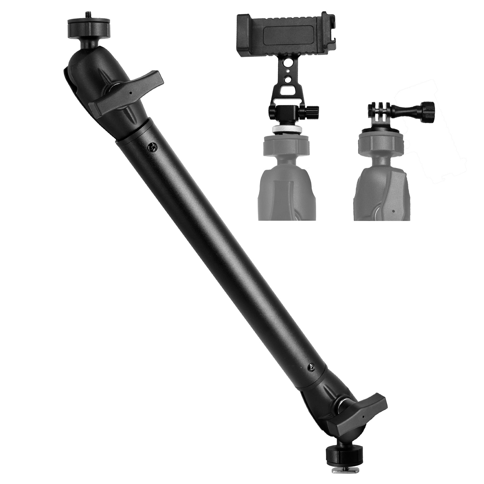 Kayak Camera Mount with 1.5" Track Ball