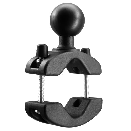 Base de fixation pour barre d'appui en aluminium avec boule de 1,5 po pour rails de 1,18 po à 2 po de diamètre, compatible avec les supports RAM de taille C, bras à double douille à boule de 1,5 po