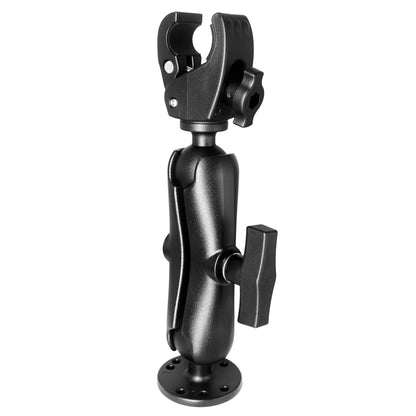 Stabilisateur de moteur de pêche à la traîne en aluminium WINDFRD, force de préhension et portée accrues grâce à une boule de 1,5" et un bras de 5,9", accessoires de bateau réglables pour Minn Kota, Rhodan