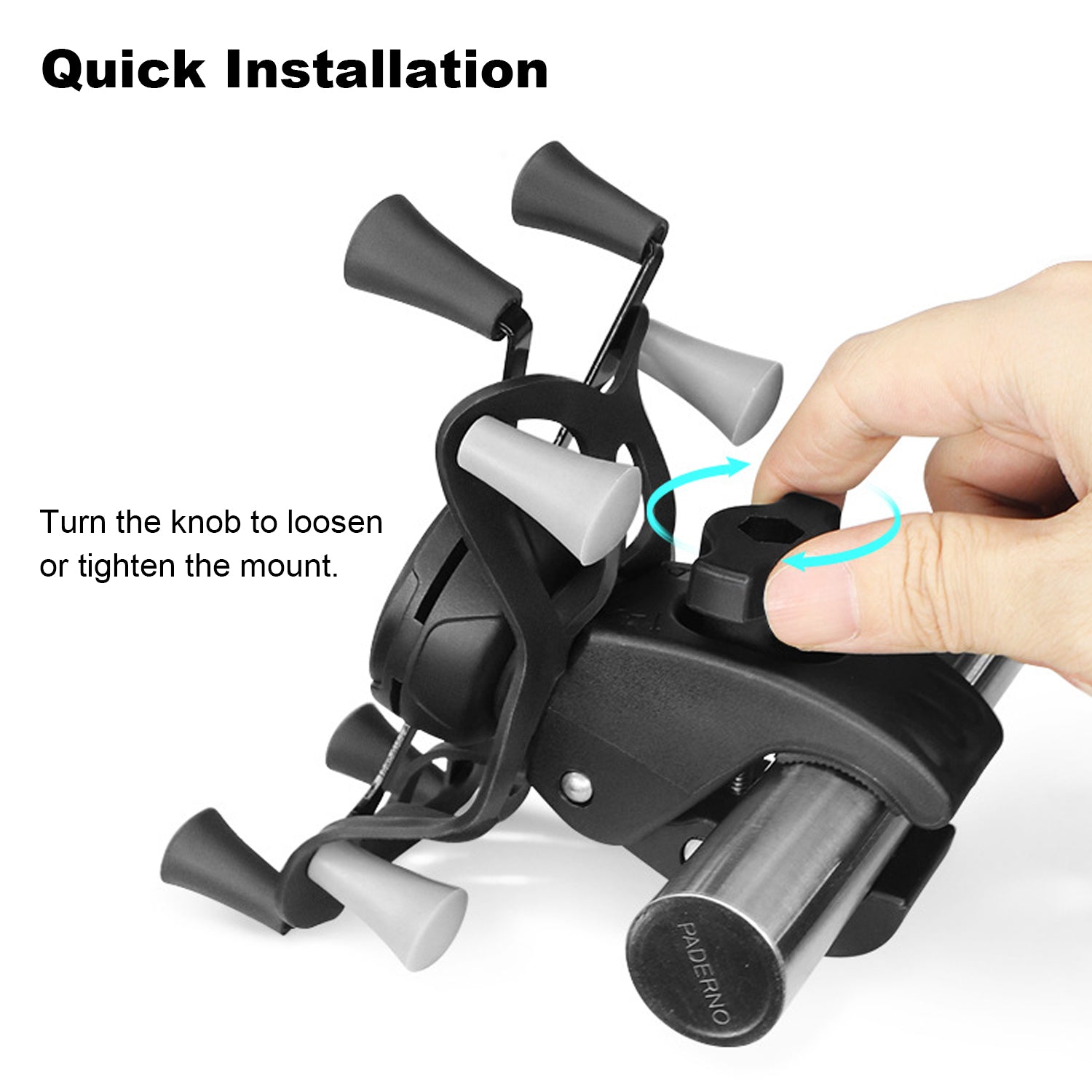 WINDFRD Grip Clip Phone Holder, Stands adapted for Mobile Phones