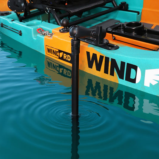 31.5" Long Transducer Pole Mount for Kayak