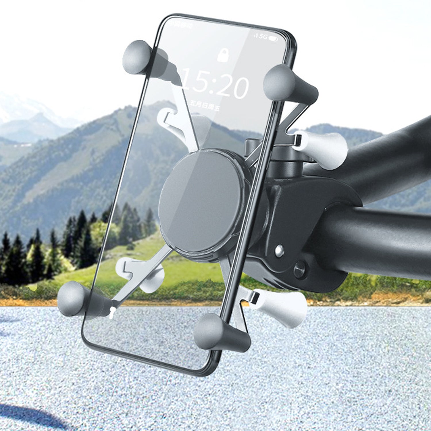 WINDFRD Grip Clip Phone Holder, Stands adapted for Mobile Phones