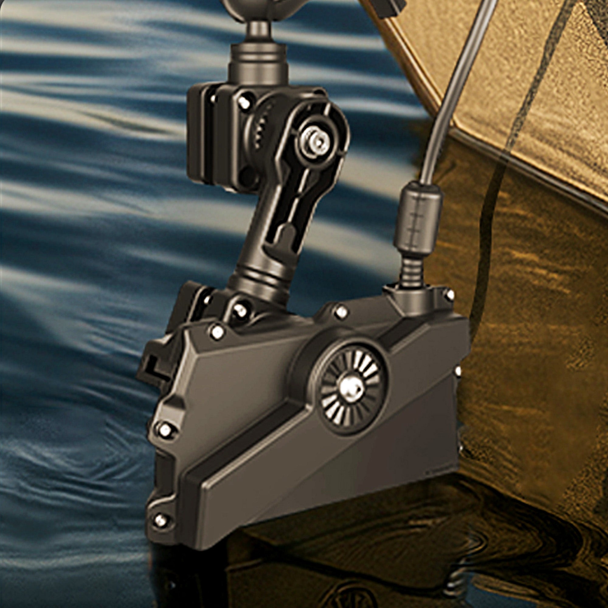 Transducer Cover for Garmin LiveScope Plus LVS34: 30% Glass-Fiber Reinforced