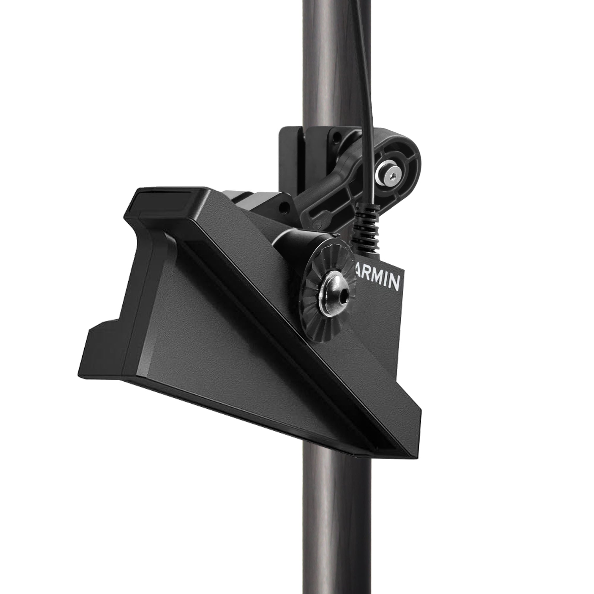 0 Degree Mount Compatible with Garmin Panoptix LiveScope XR LVS62 Transducer, Reinforced Heavy-Duty Bracket Replaces 0101324800, Fits 1.1"-1.38" Poles