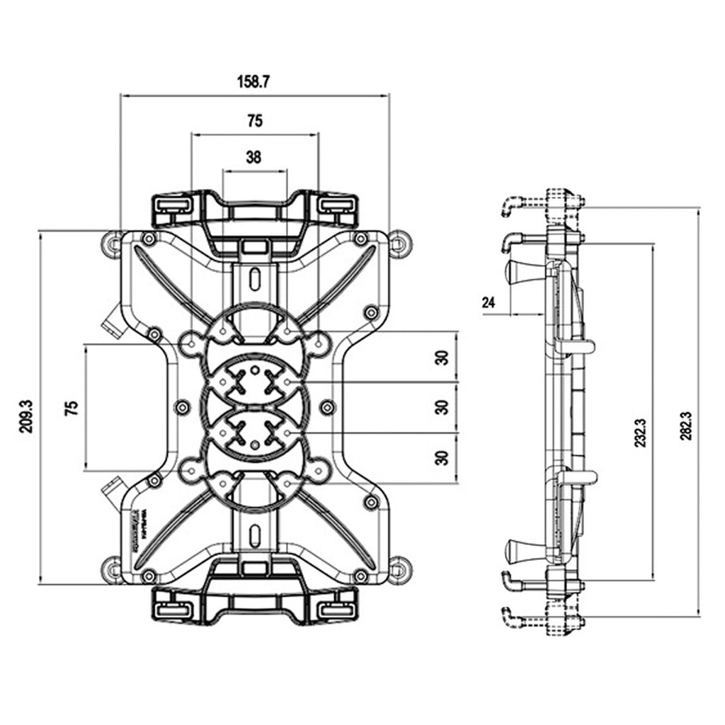WINDFRD Industrial PC tablet mounts, Heavy Duty Tablet Holder