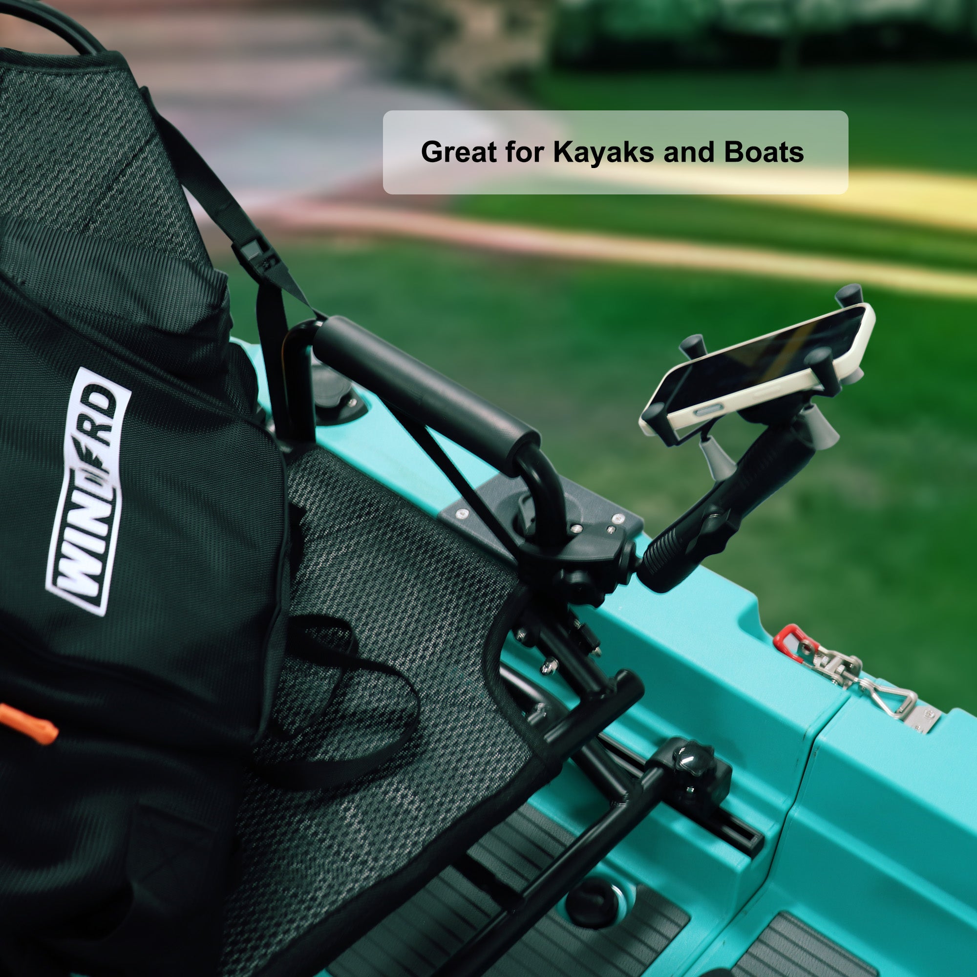 Kayak Phone Mount with Clamp Ball Base