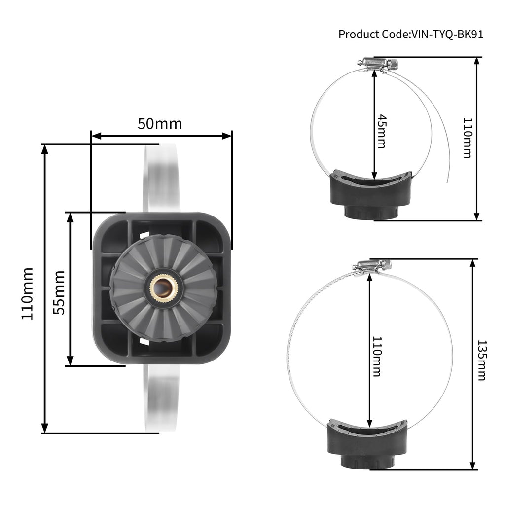 Trolling Motor Mount Compatible with Garmin LiveScope LVS34