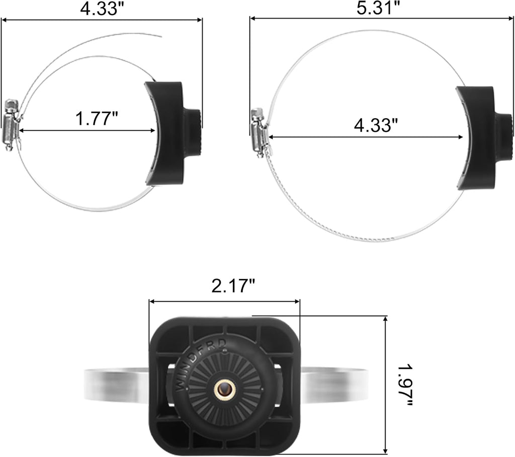 Trolling Motor Mount Compatible with Lowrance Eagle Eye 9