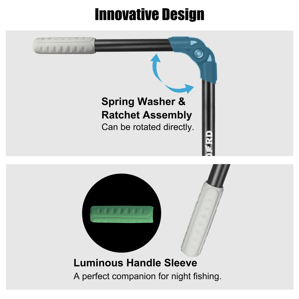 Foldable Live Sonar Scope Transducer Pole, FFS DIY Pole