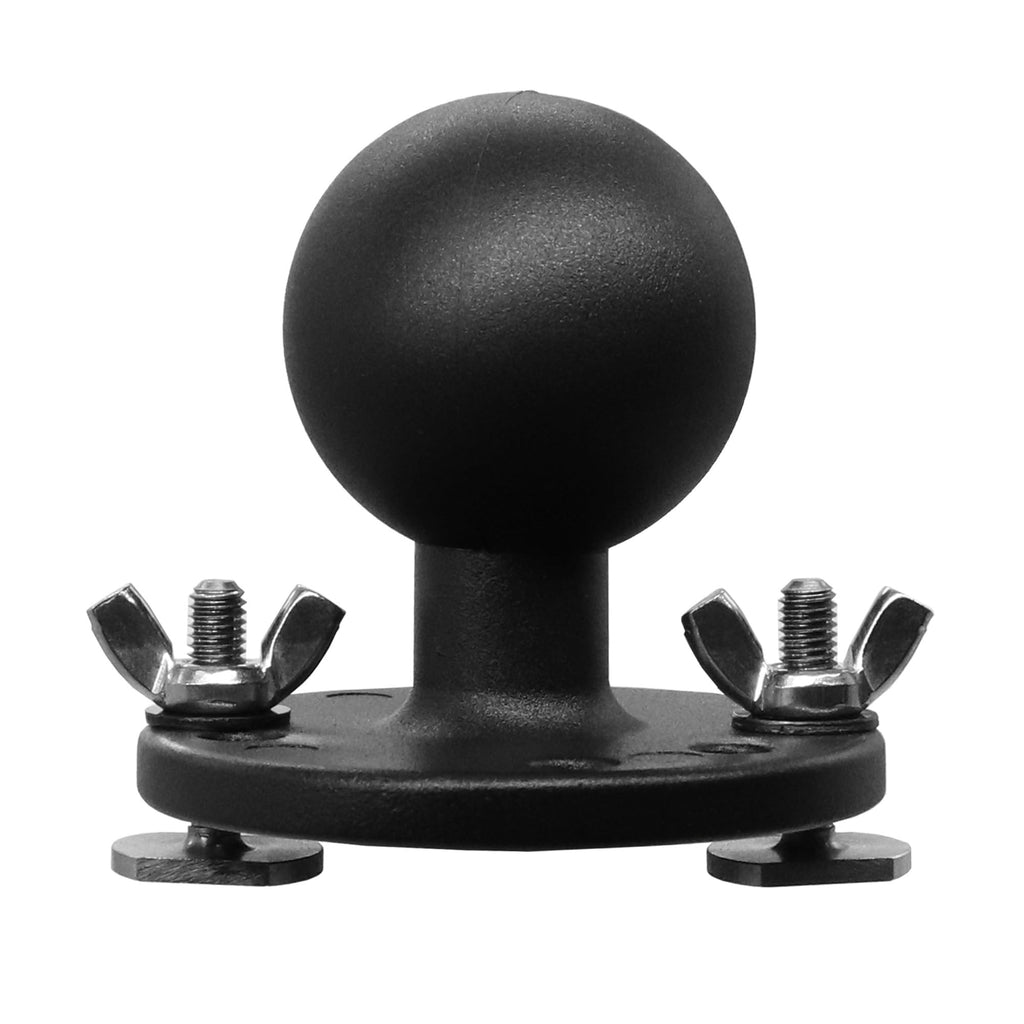 1.5 Inch AMPS Track Ball Mount Base with T-Bolt for Kayak