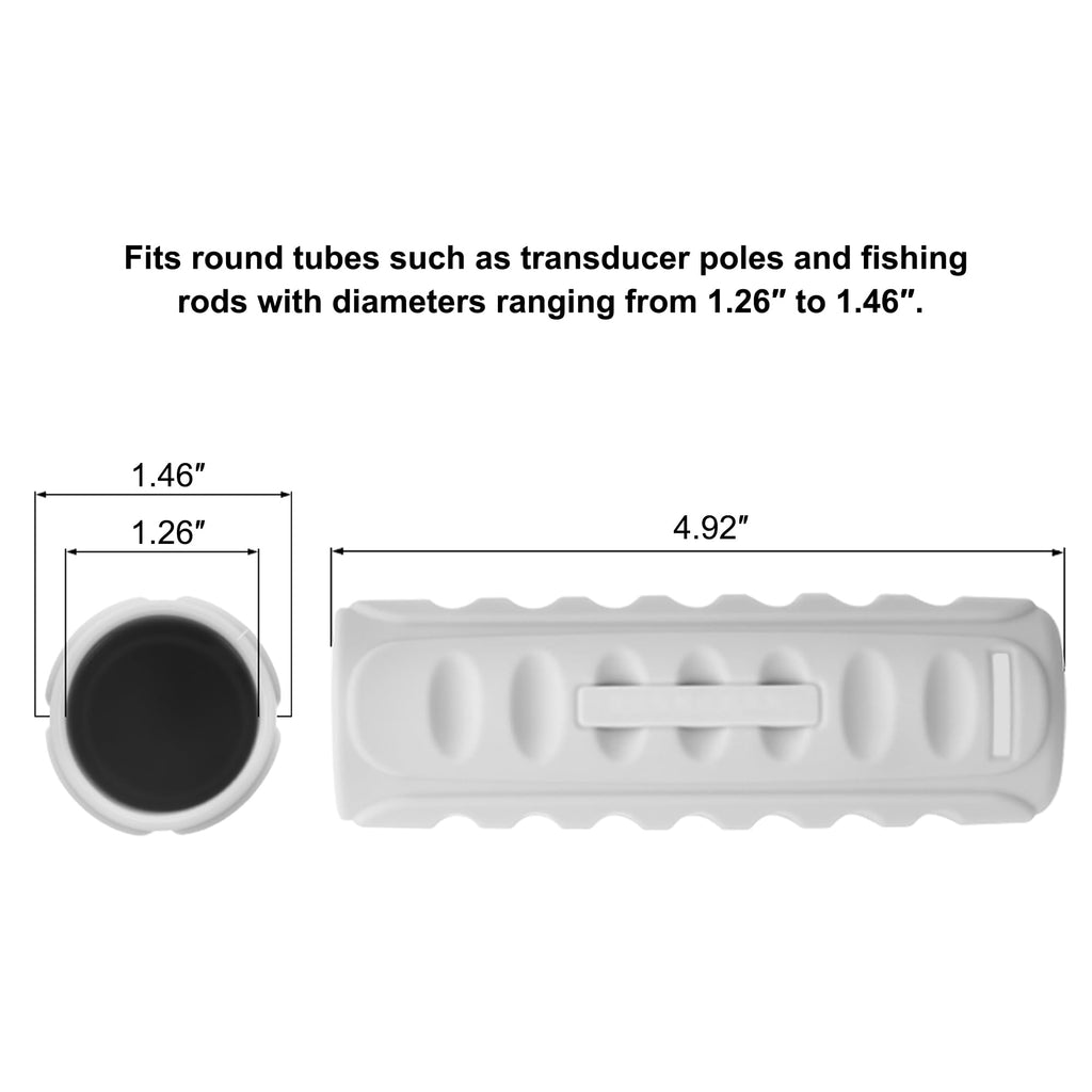 Night Glow Grip Sleeve/Cover for Transducer Pole, Fits 32mm & 25mm Poles