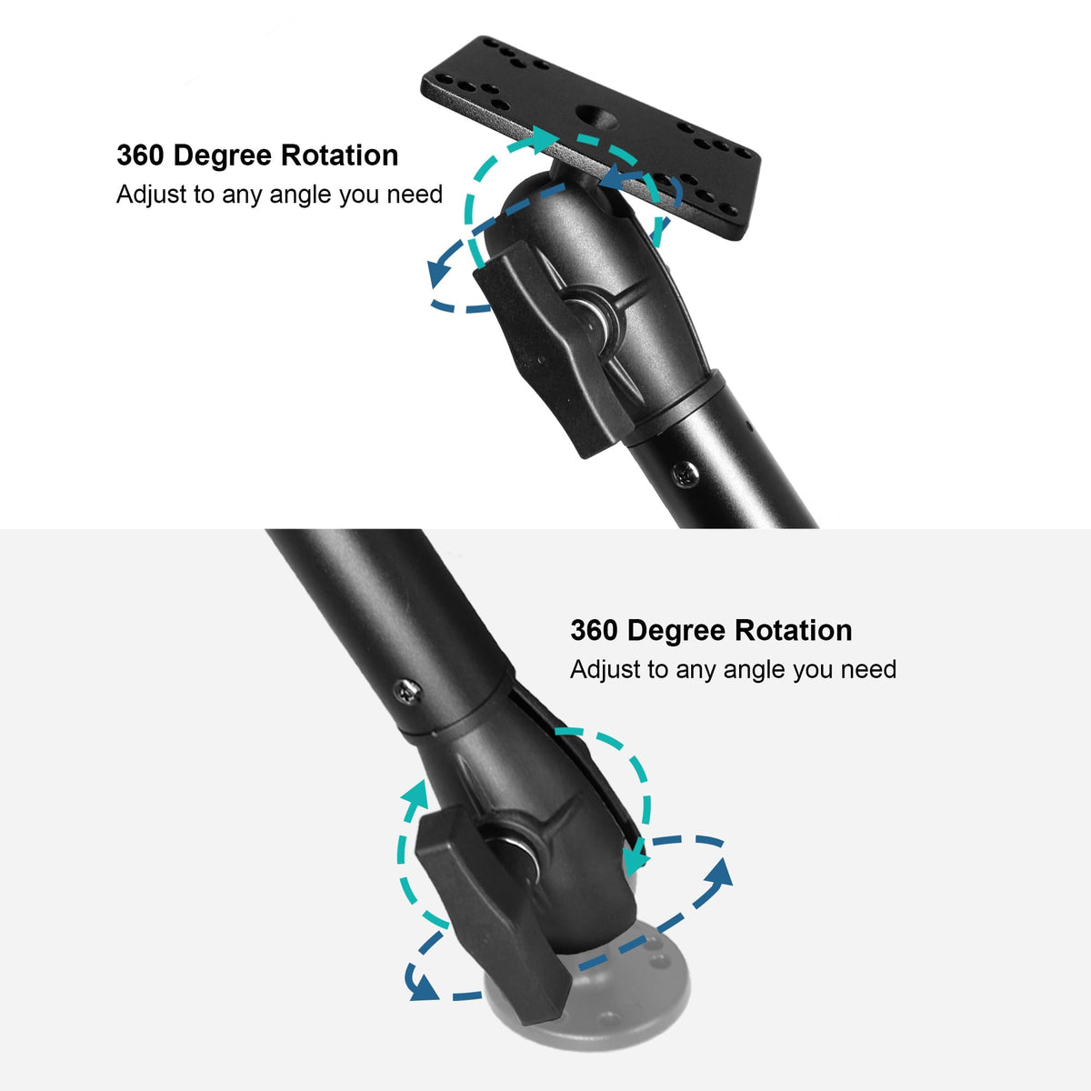 Fish Finder Mount Compatible with Humminbird Helix 5 and 7