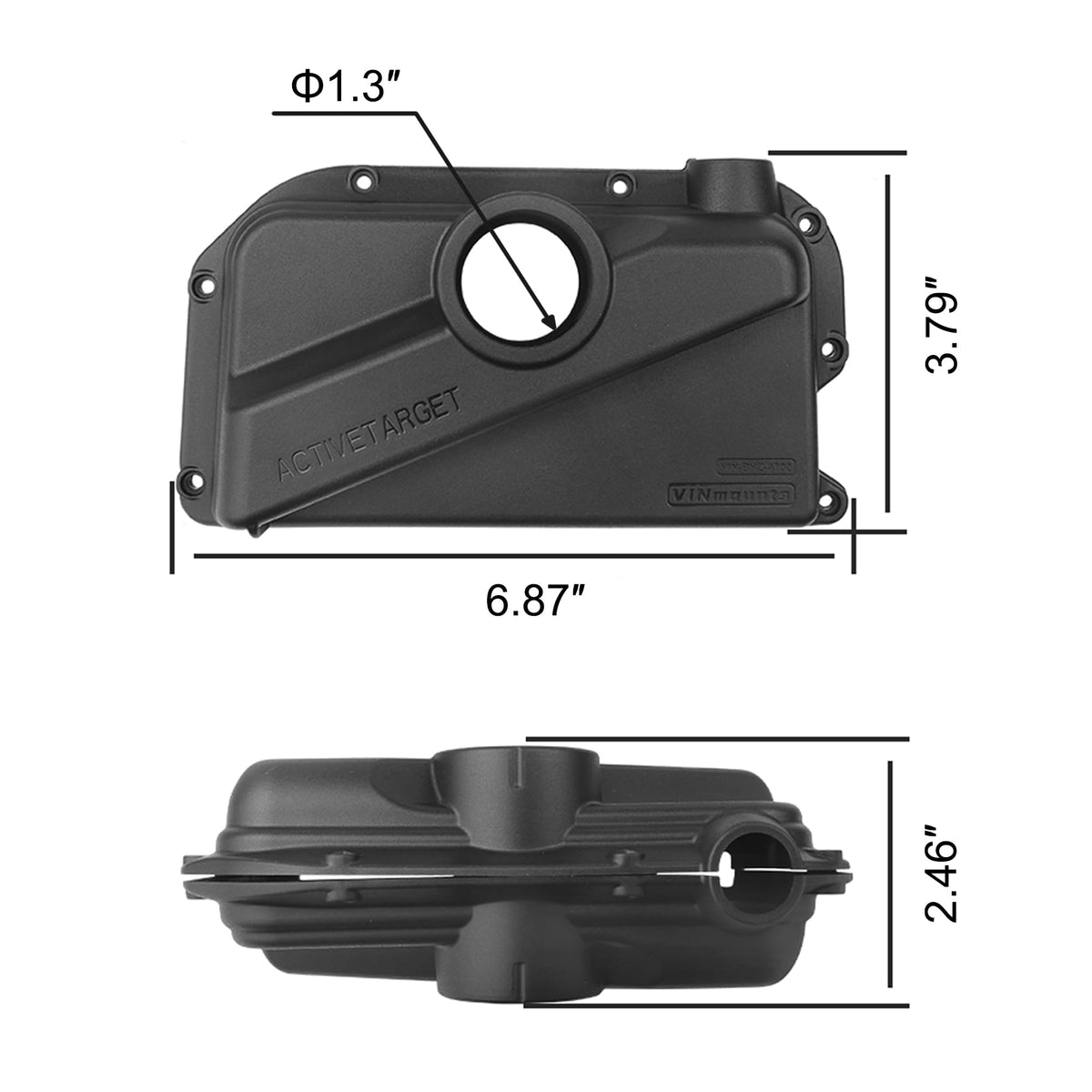 Travel Transducer Cover Compatible with Lowrance Active Target 2
