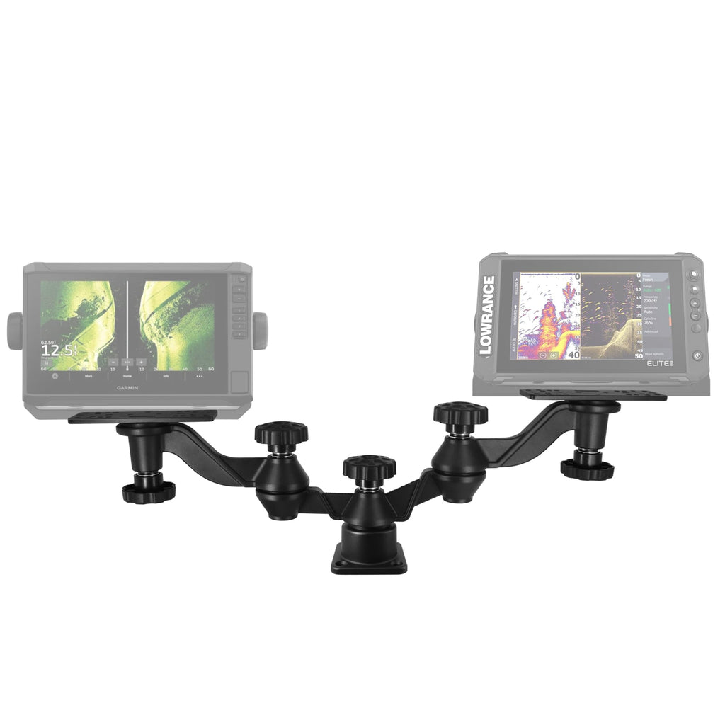 Dual Graph Mount, Two Independent 360° Arms, Fits 5-16" Displays
