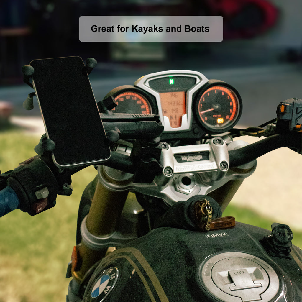 Kayak Phone Mount with Clamp Ball Base