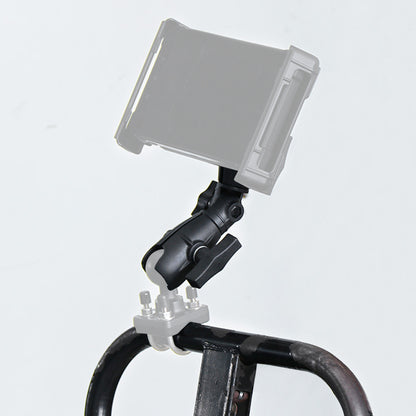 Bras à cliquet pivotant à double douille WINDFRD 8,1", compatible avec support RAM, accessoires à bille iBolt 1,5" / taille C / 38 mm, rotation à 360 degrés, réglable
