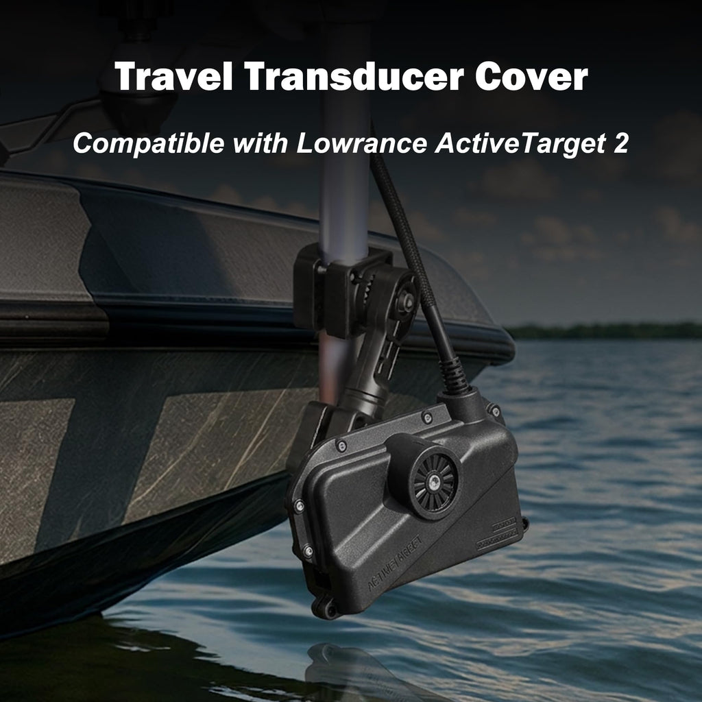 Travel Transducer Cover Compatible with Lowrance Active Target 2