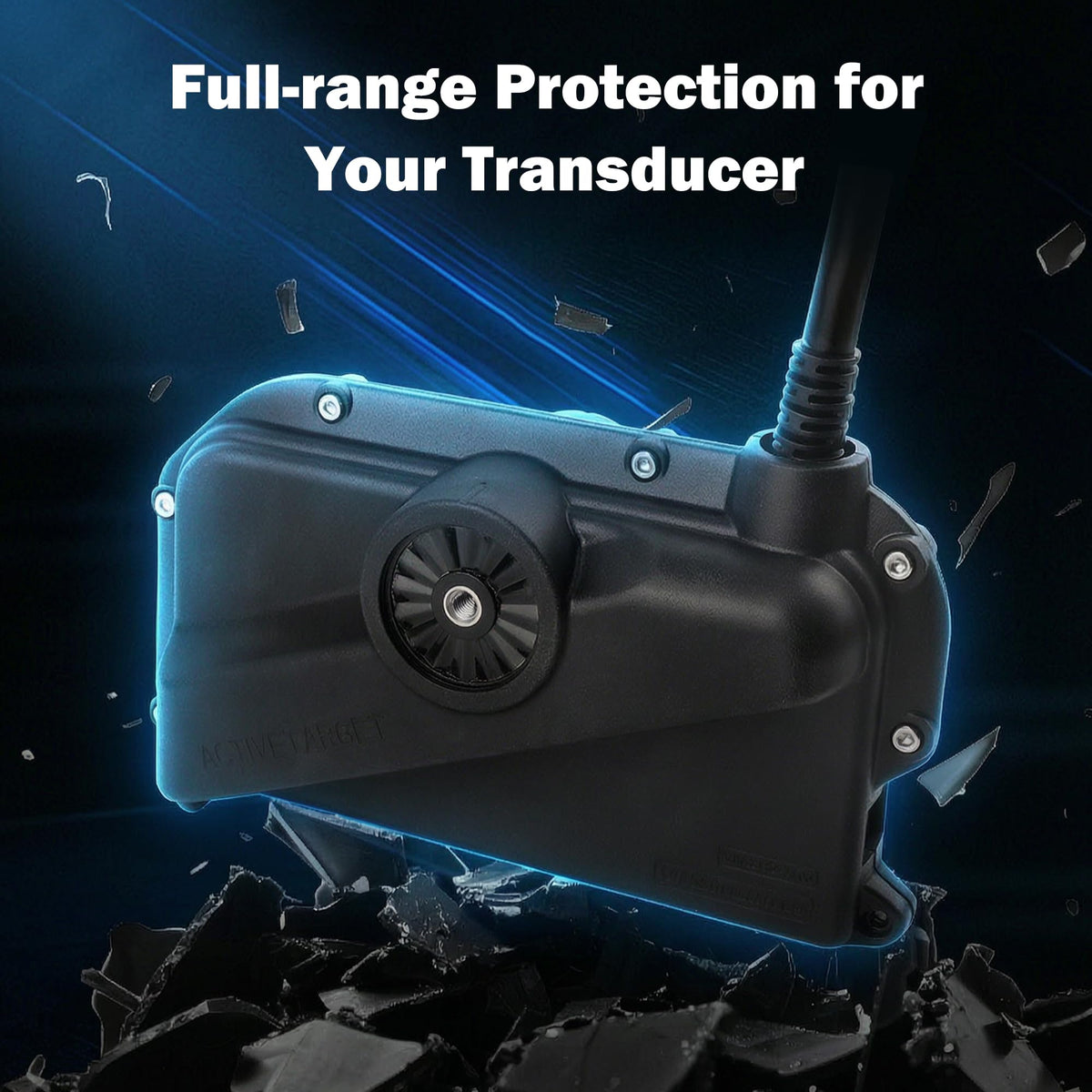 Travel Transducer Cover Compatible with Lowrance Active Target 2