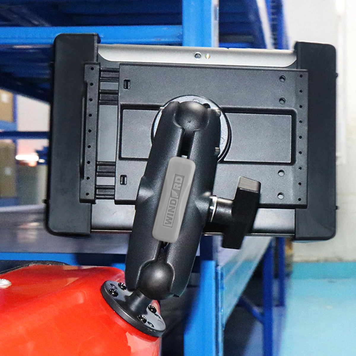 Heavy Duty Forklift Mount, Dual AMPS Plates Bracket