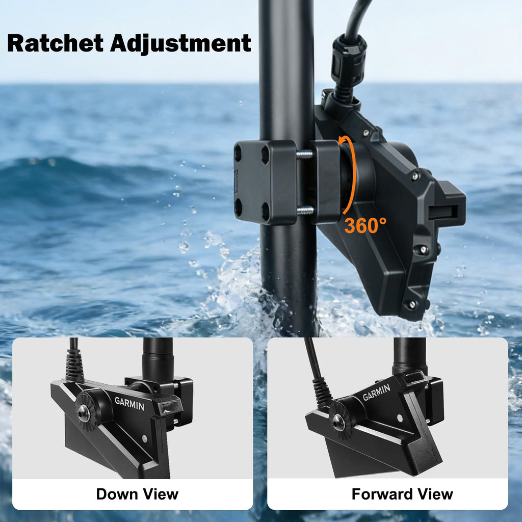 Live Sonar Scope Transducer Mount Adapter fits LVS34