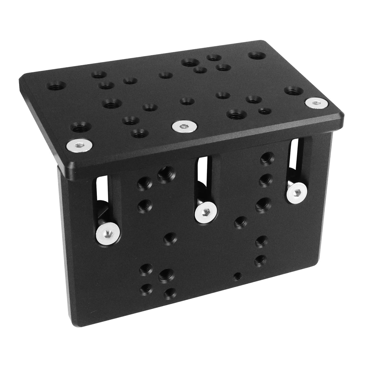WINDFRD 90 Degree Aluminum Boat Track Mount Base, Lund Large