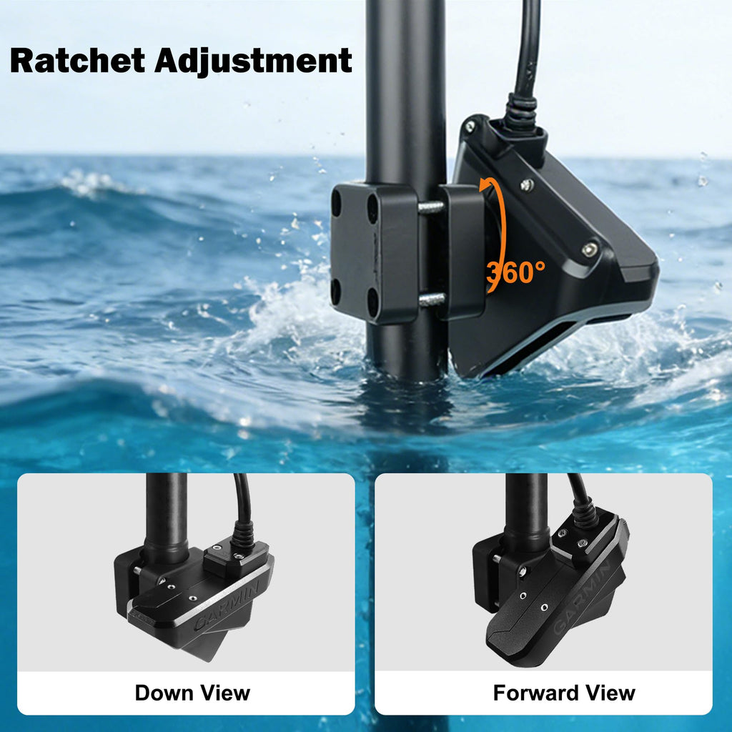 Live Sonar Scope Transducer Mount Adapter Fits LVS32