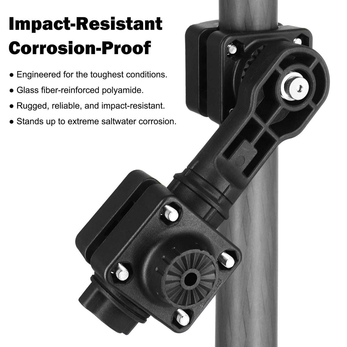 [Copy of] WINDFRD 0 Degree Live Sonar Mount Adapter Compatible with Lowrance AT2
