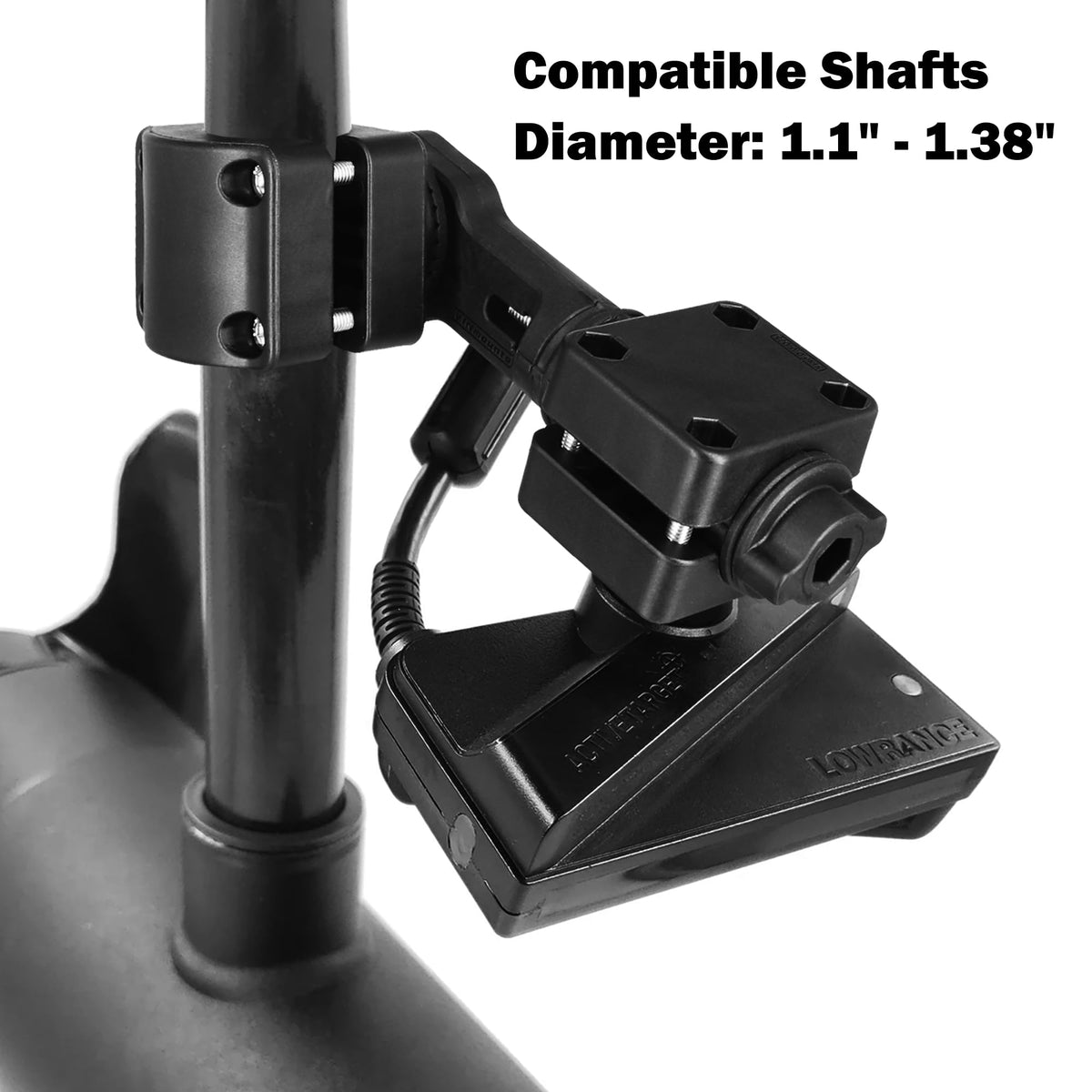 [Copy of] WINDFRD 0 Degree Live Sonar Mount Adapter Compatible with Lowrance AT2