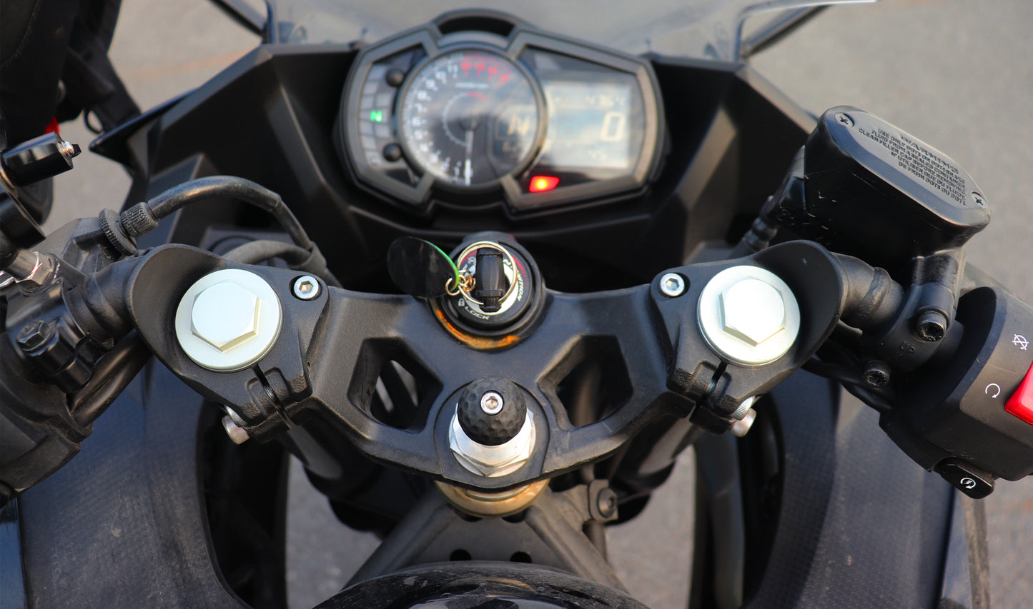 Base de rotule de fourche de moto avec rotule de 1" 