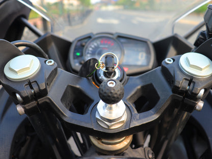 Base de rotule de fourche de moto avec rotule de 1" 