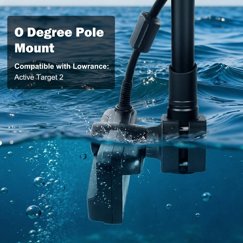 Transducer Mount Adapter Compatible with Lowrance AT2