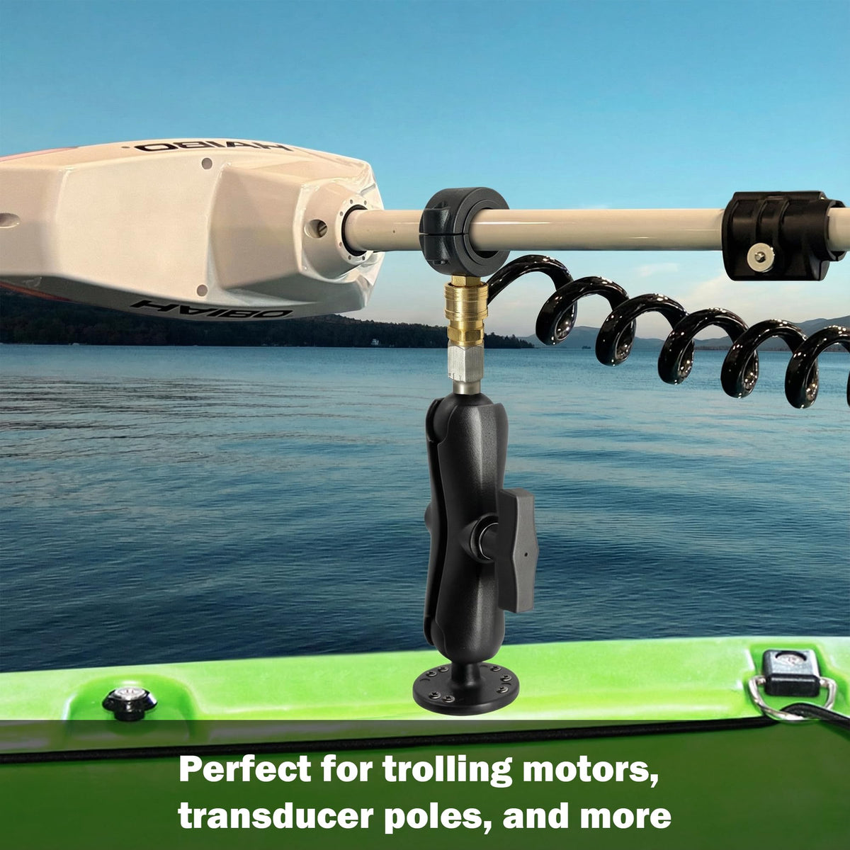 C Size 1.5" Quick Release Rail Clamp Mount for Boat Kayak