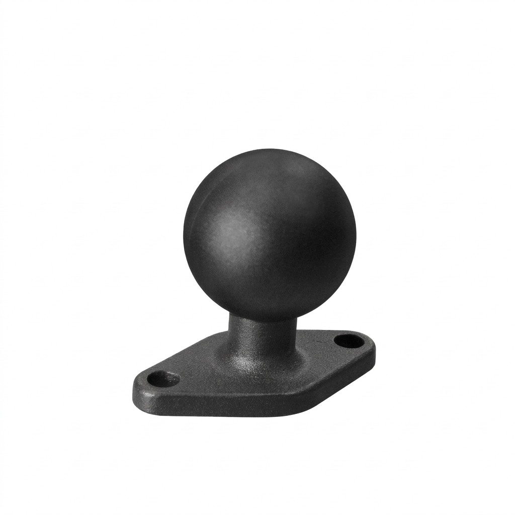 1.5" Ball Base with Diamond Plate Mount