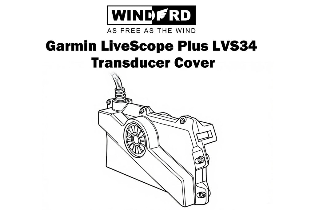 TTravel Transducer Cover Compatible with Garmin Livescope LVS34, 30% Glass-Fiber Reinforced Sonar Shield Transducer Cover for Impact & Transport Protection, Waterproof ＆ Heat Resistant Protective Case