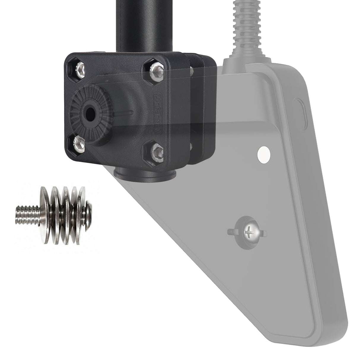 Transducer Pole Mount Compatible with Lowrance Eagle Eye 9
