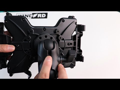 Support double boule WINDFRD en aluminium 1,5" avec deux plaques rondes AMPS, support pour détecteur de poissons/camion/GPS, bras court avec boule de 1,5"/38 mm/taille C, compatible avec RAM, Arkon, iBolt et plus encore.